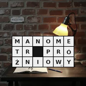 Hasło krzyżówkowe przyrząd do mierzenia ciśnień poniżej ciśnienia atmosferycznego - manometr próżniowy – rozwiązanie, synonimy, podpowiedzi i definicje krzyżówkowe